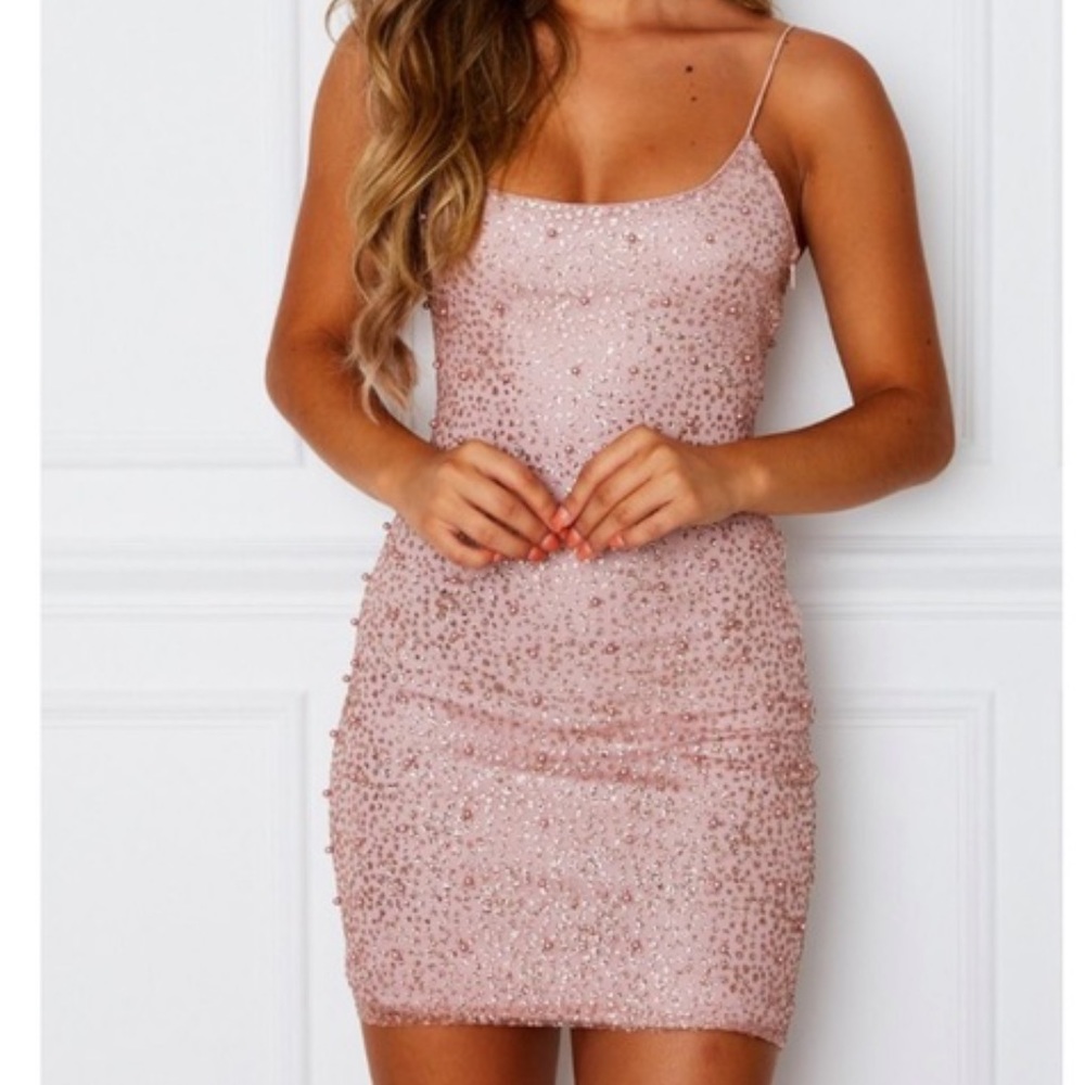 Pink dress